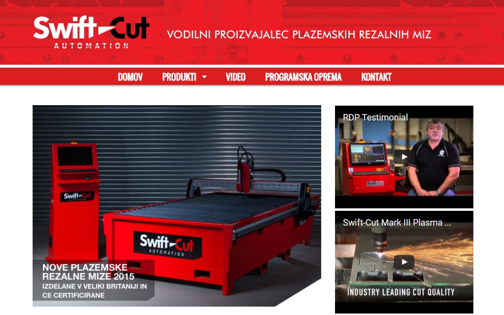 CNC plazma rezalnik swiftcut