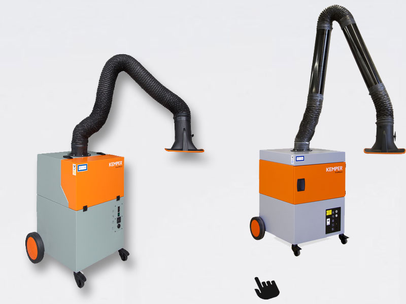 Kemper mobilne enote za filtracijo